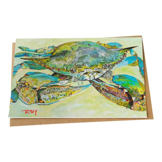 Note Cards - Crab Designs - Kim Rody Creations - stationaryKim Rody Creations LLC