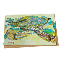 Note Cards - Crab Designs - Kim Rody Creations - stationaryKim Rody Creations LLC