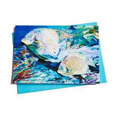 Note Cards - Fish Designs - Kim Rody Creations - stationaryKim Rody Creations LLC