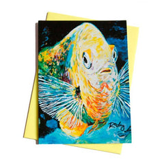 Note Cards - Fish Designs - Kim Rody Creations - stationaryKim Rody Creations LLC
