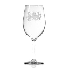 Etched All Purpose Wine Glass