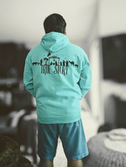 Oh Holy Night | True Story | Mint Green Hoodie - Apparel & AccessoriesMOJO CO.