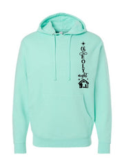 Oh Holy Night | True Story | Mint Green Hoodie - Apparel & AccessoriesMOJO CO.