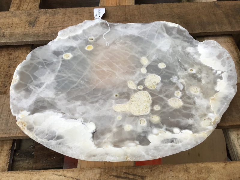 Onyx Platter - White 18"x 14"x 1" - Home DecorPhillips Collection