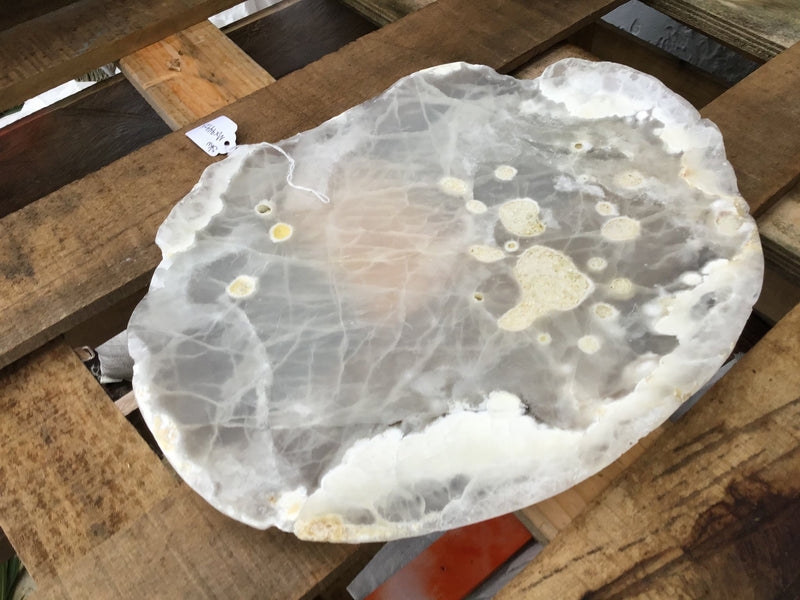 Onyx Platter - White 18"x 14"x 1" - Home DecorPhillips Collection