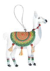 Boho Llama Ornament - 2 Colors