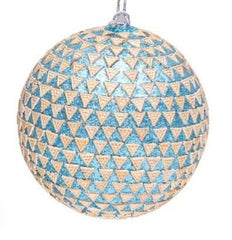 Aquamarine Ball Ornament - 3 Designs