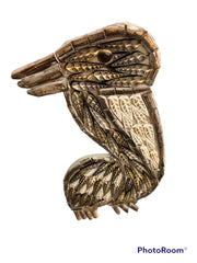 Pelican Shell Wall Art - Accent DecorWorld Shells Imports