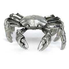 Pewter Crab - Accent DecorModern Coastal by Contrast Inc.