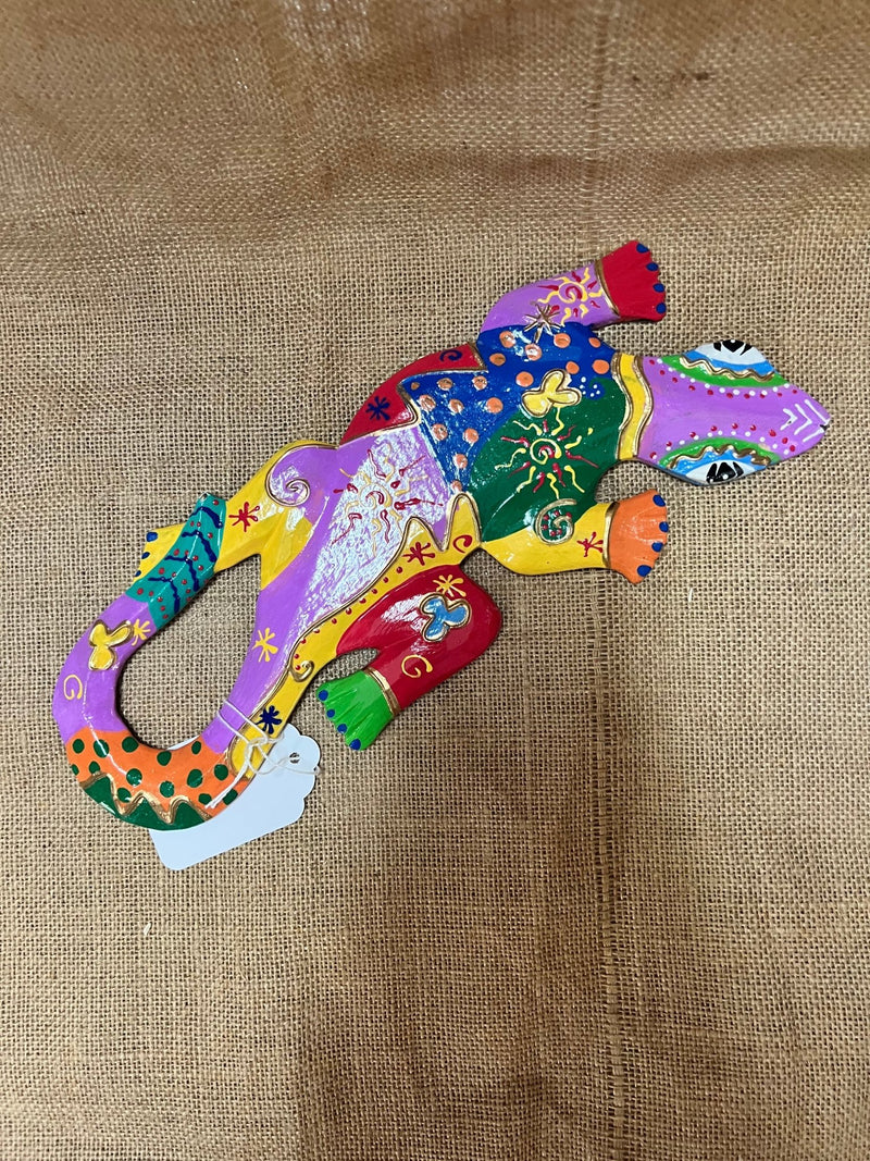 Picasso Gecko - Available in Two Sizes - Wall DecorWorld Shells Imports