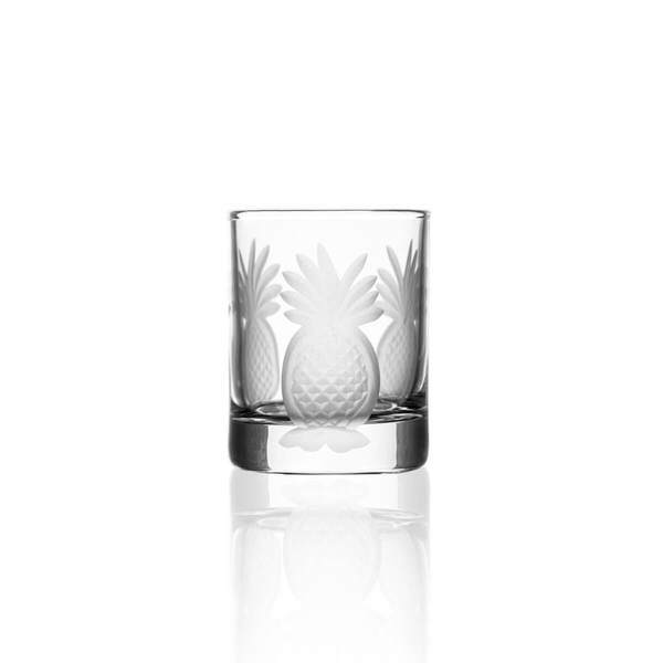 Etched Glass Votive Candle Holder