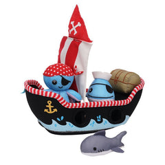 Pirate Ship Floating Fill n Spill Bath Toy - ToysManhattan Toy Co.