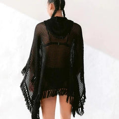 Playa Hoodie Poncho - Available in three colors - ApparelMer - Sea