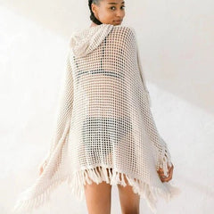 Playa Hoodie Poncho - Available in three colors - ApparelMer - Sea