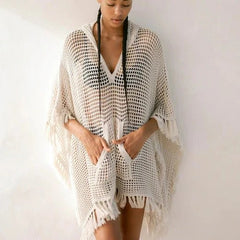 Playa Hoodie Poncho - Available in three colors - ApparelMer - Sea