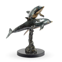 Playful Dolphin Pair - Accent DecorSPI