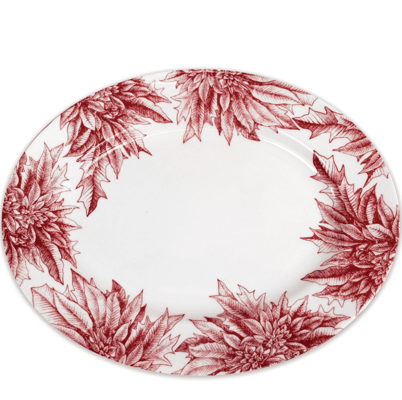 Poinsettia Dinnerware & Serving Pieces - DishesCaskata