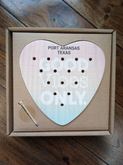 Port Aransas Heart Shaped Peg Game - Demdaco