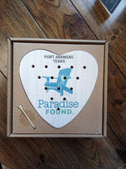 Port Aransas Heart Shaped Peg Game - Demdaco