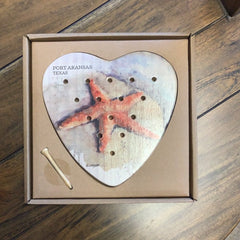 Port Aransas Heart Shaped Peg Game - Demdaco