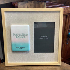 Port Aransas Picture Frame with Tile - Picture FrameDemdaco