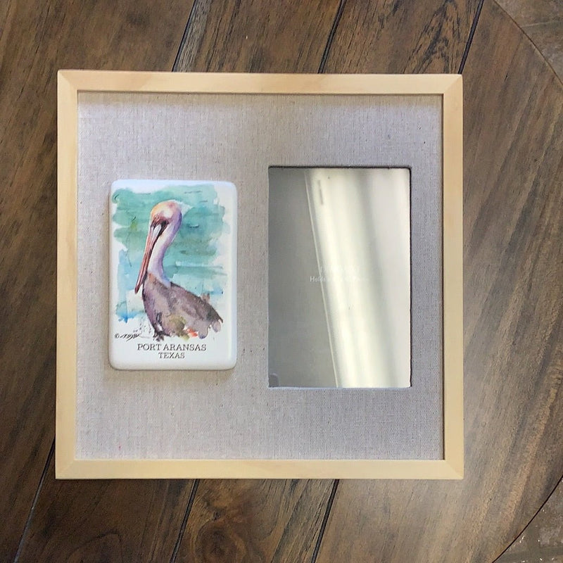 Port Aransas Picture Frame with Tile - Picture FrameDemdaco