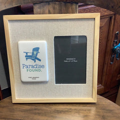 Port Aransas Picture Frame with Tile - Picture FrameDemdaco