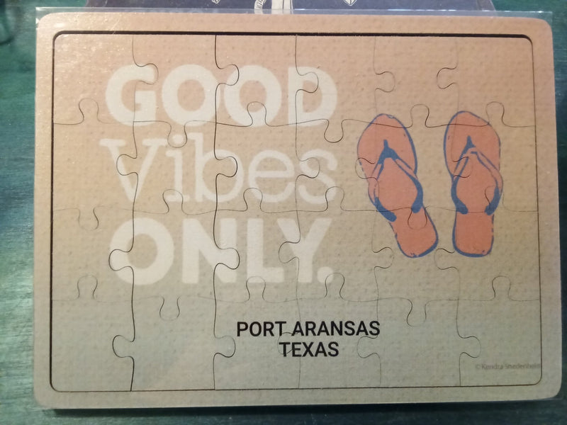 Port Aransas Postcard Puzzle - Demdaco