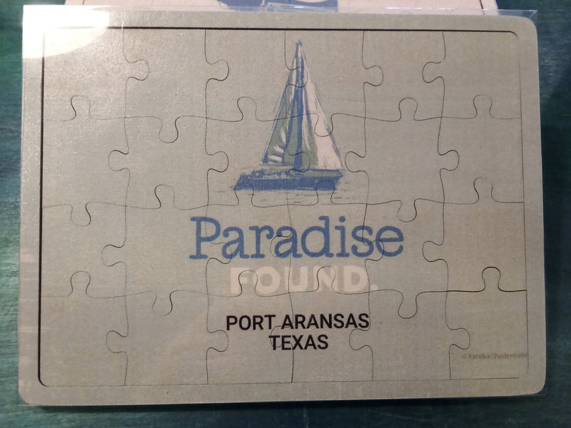 Port Aransas Postcard Puzzle - Demdaco