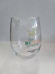 Port Aransas Stemless Wine Glass - Demdaco