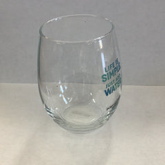 Port Aransas Stemless Wine Glass - Demdaco