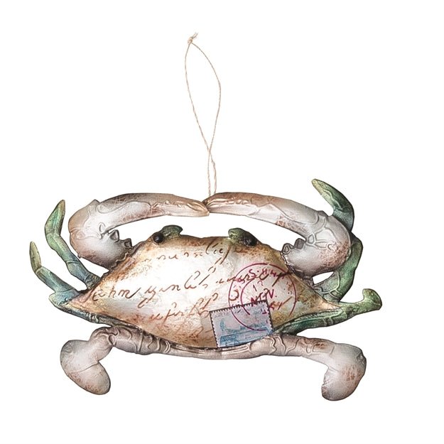 Postcard Beach Ornament - holiday decorGallerie II