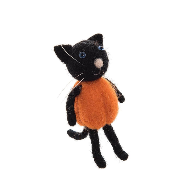 Pumpkin Cat Ornament 2.4" - OrnamentsGallerie II