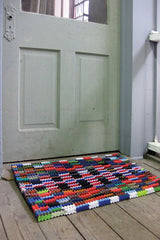 Recycled Flip - Flop Doormat - Two Sizes - accent rugsKalalou