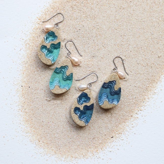 Rockpool Earrings - JewelryBoldB