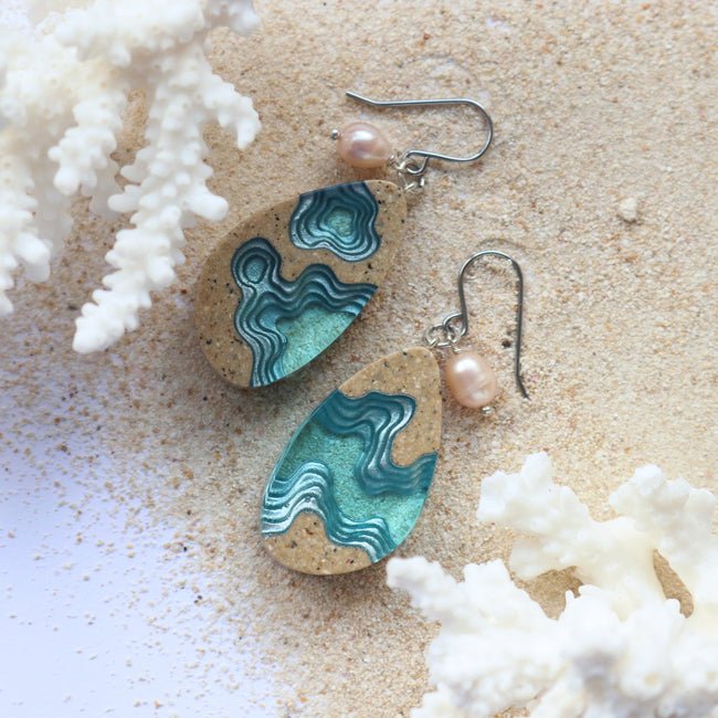 Rockpool Earrings - JewelryBoldB