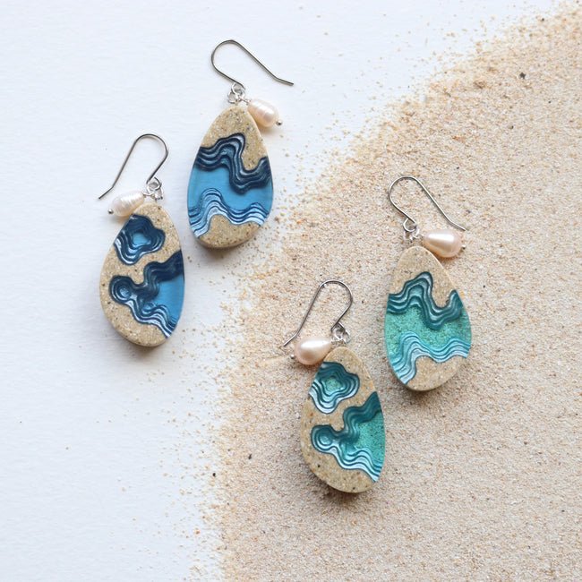 Rockpool Earrings - JewelryBoldB