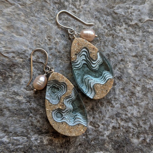 Rockpool Earrings - JewelryBoldB