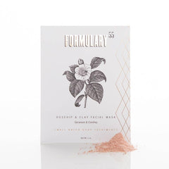 ROSEHIP & CLAY FACIAL MASK - Bath & BeautyFormulary 55