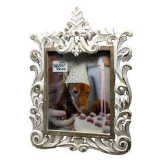 Royal Orleans Hand - Carved Wood Photo Frame/Fold Out Stand - Picture FrameWilco Home