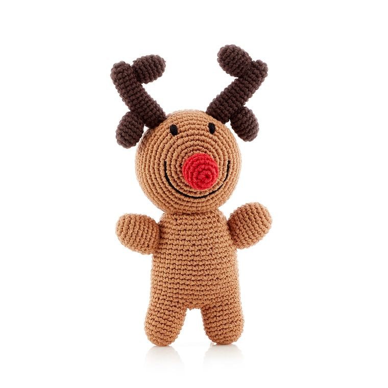 Rudolph Rattle - Two Sizes - RattlesPebble