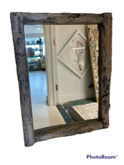 Rustic Teak Mirror - MirrorLoving Coastal Living