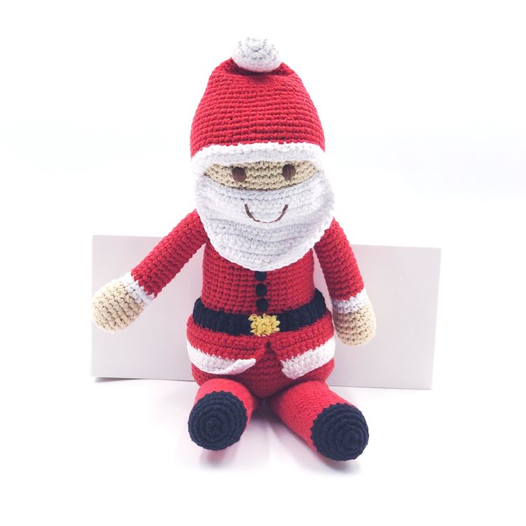 Santa Rattle - Two Sizes - RattlesPebble