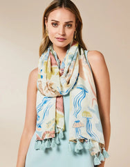 Scarf - Mermaid Sea - Apparel & AccessoriesSPARTINA 449