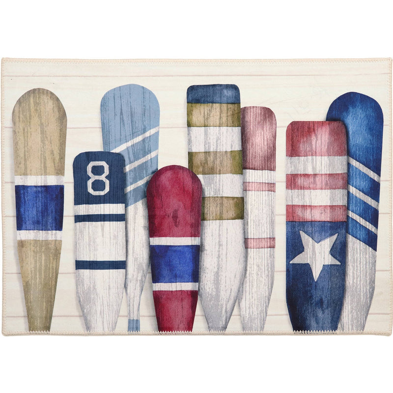 Sculling Oars Olivia's Home Rug 22" x 32" - Jellybean Rug