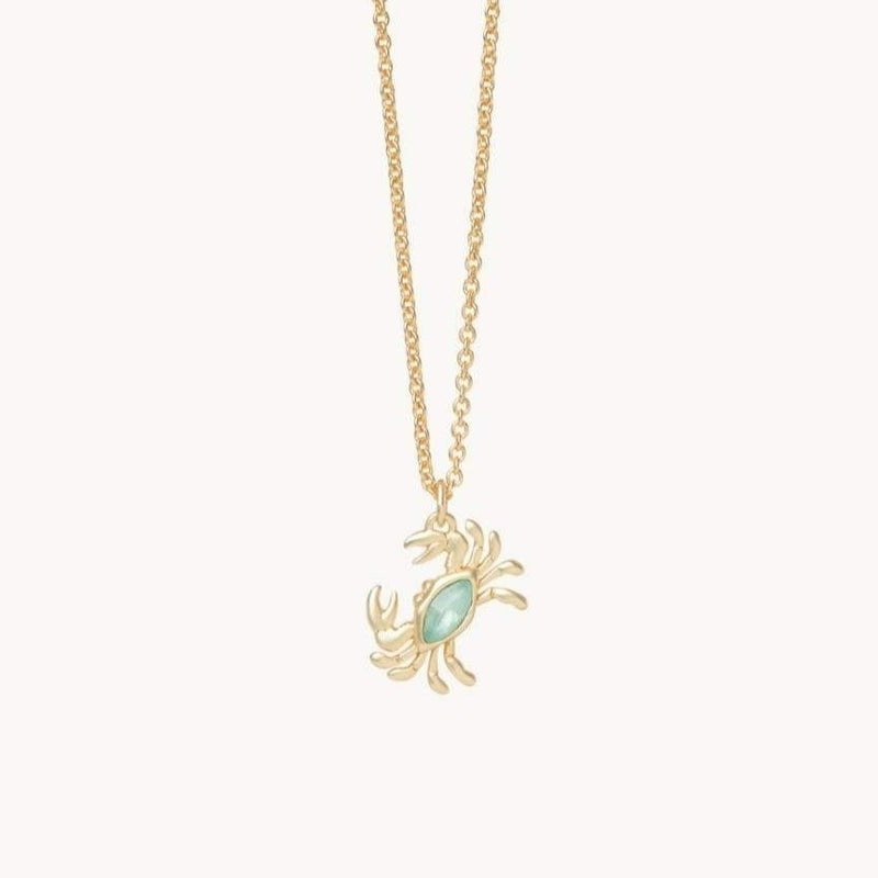 Sea La Vie Necklace - 18" Happy Dance/Crab - JewelrySPARTINA 449