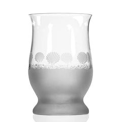 Sea Shore Etched Hurricane - Accent DecorRolf Glass