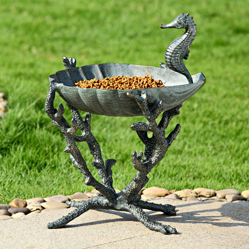 Seahorse Birdbath / Birdfeeder - Accent DecorSPI