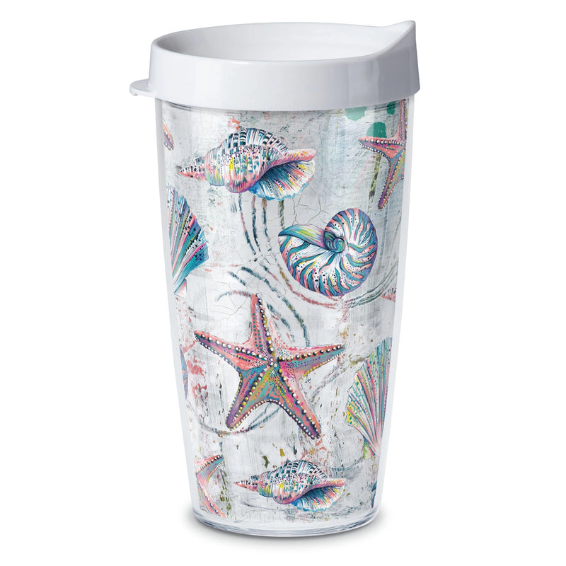 Double Wall Insulated Travel Tumbler 16 ounce - 4 Fun Styles!
