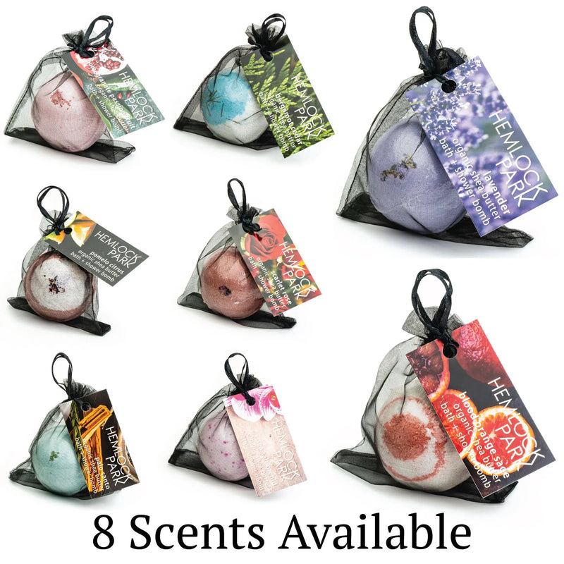 Shower & Bath Bomb - Available in 8 Scents - Bath & BeautyHemlock Park